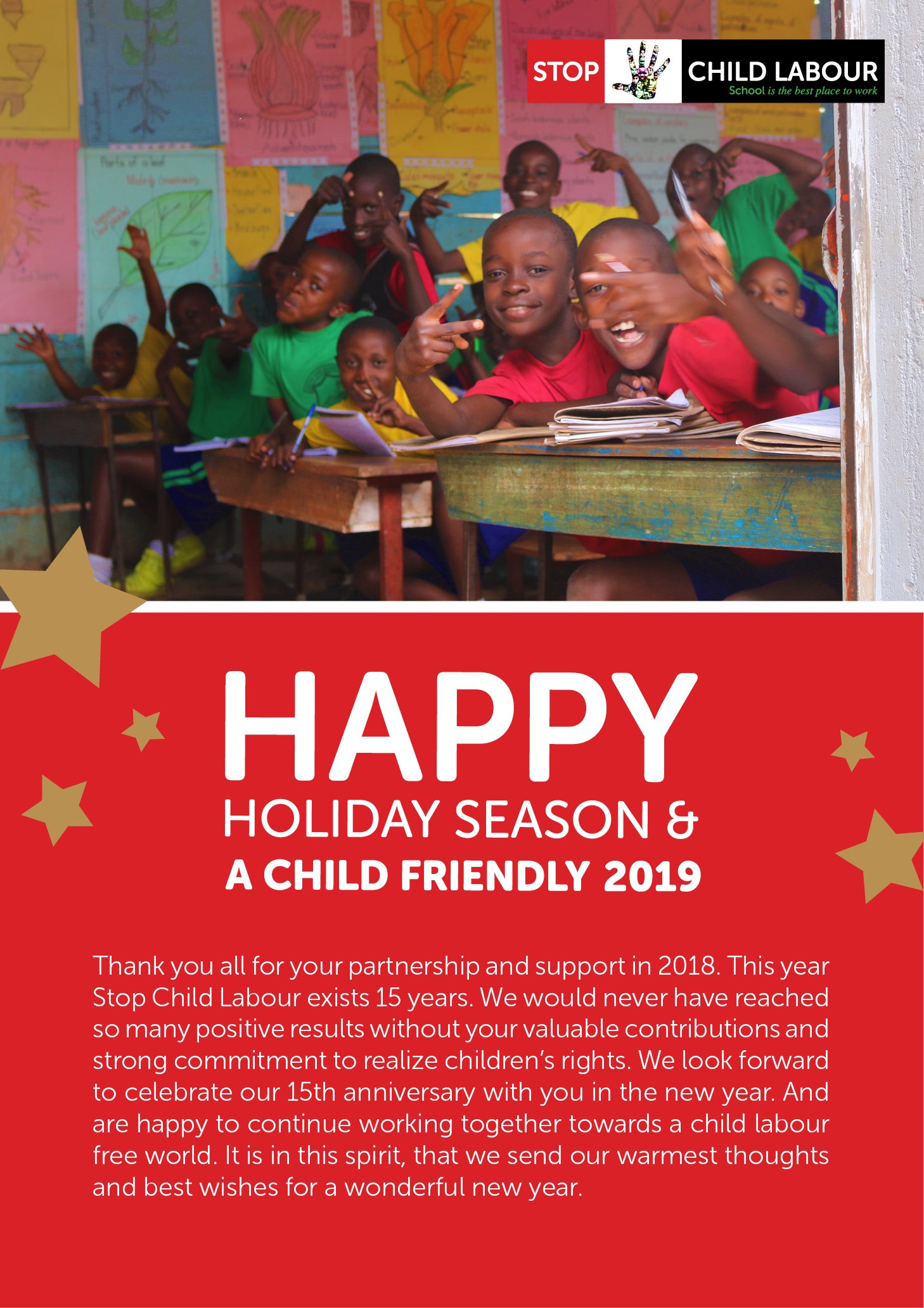 Happy holiday season & a child friendly 2019